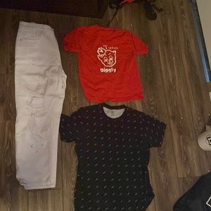 Selling a variety of brands. -Abercrombie, - Hollister, - Champion , - Old Navy,